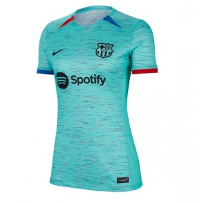Lacne Ženy Futbalové dres Barcelona 2023-24 Krátky Rukáv - Tretina